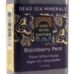 one with nature blackberry pear mineral soap