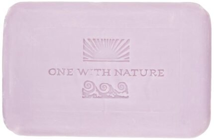 one with nature blackberry pear mineral soap