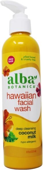 alba botanica hawaiian facial wash