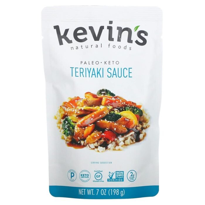 kevins teriyaki sauce paleo keto pack