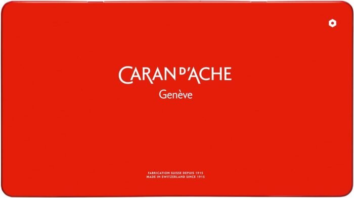 caran d ache supracolor aquarelle metal box set of 40
