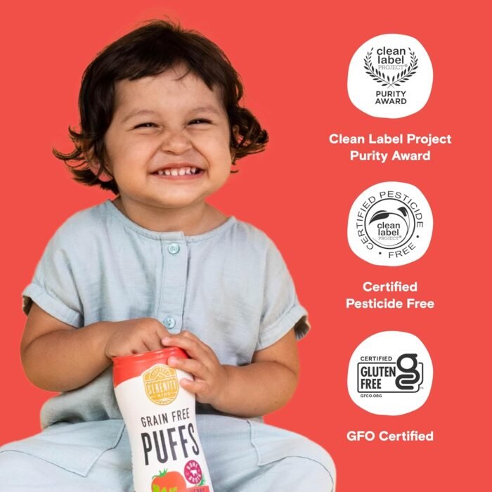 serrenity kids puffs toddler & babby snack pack
