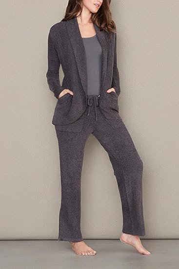 barefoot dreams womens cardigan carbon xl
