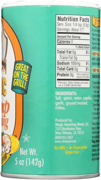chef paul prudhommes shrimp seasoning