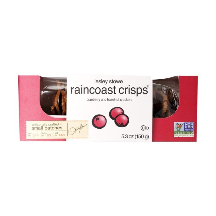 lesley stowe crisps hazelnut cranberry pack