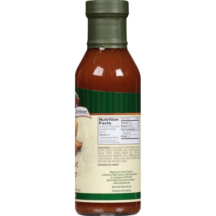 maple grove farms sesame ginger dressing