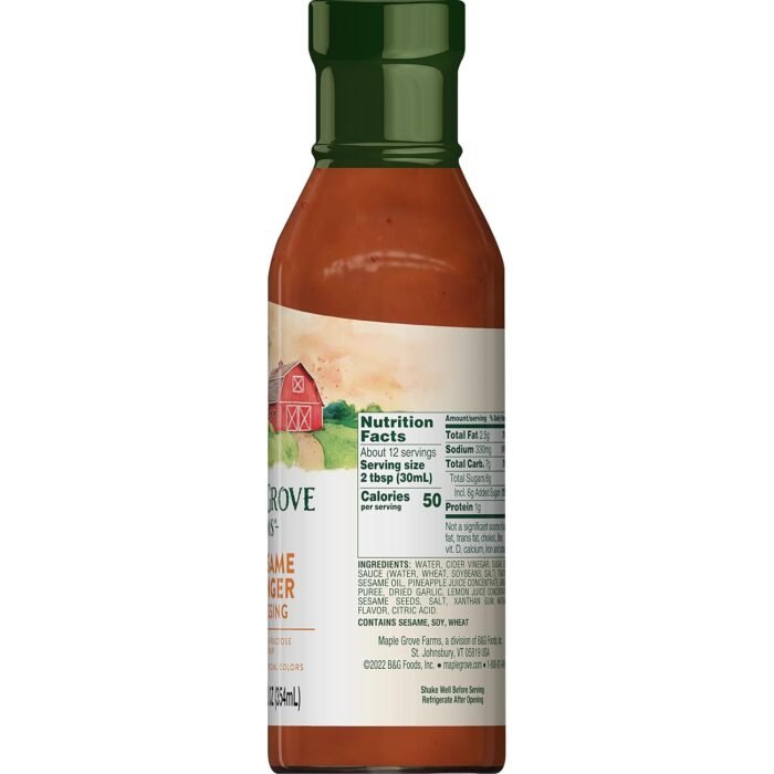 maple grove farms sesame ginger dressing