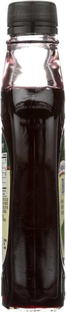 maple grove farms syrup natural blueberry side view