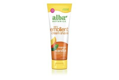 alba botanica cream shave mango vanilla
