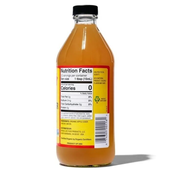 bragg organic apple cider venigar