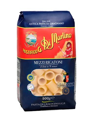 pastificio g di martino mezzi rigatoni pasta pack