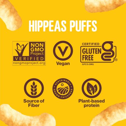 hippeas chickpea puffs sriracha sunshine pack