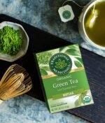 traditional medicinals organic green tea with toasted rice pack