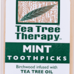 tea tree therapy tea tree oil toothpicks