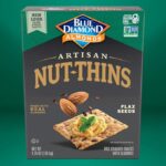 blue diamond almond nut thins cracker crisps pack