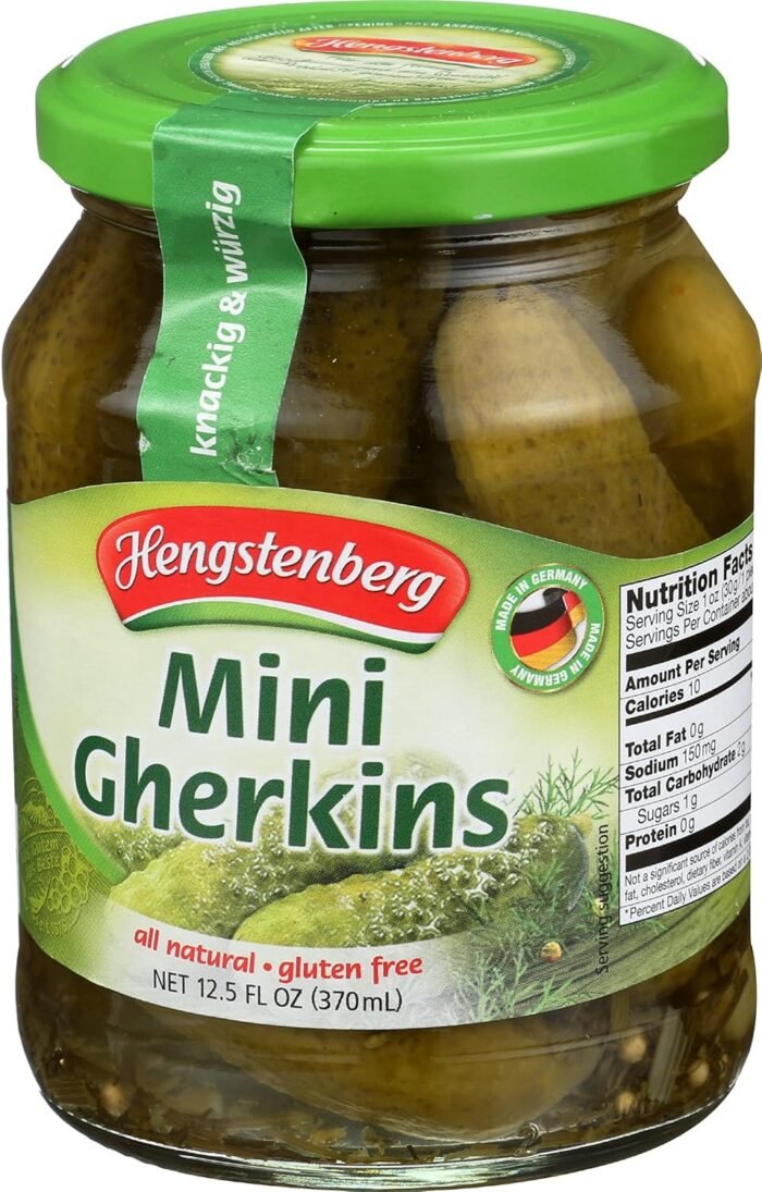 hengstenberg mini gherkins pickles
