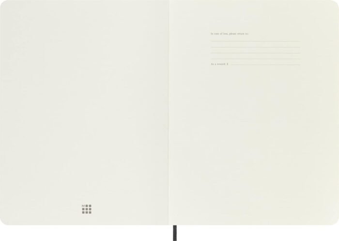 moleskine classic notebook botted black xl 192 pages
