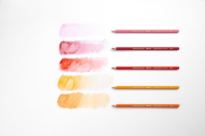 caran d ache supracolor aquarelle metal box set of 40
