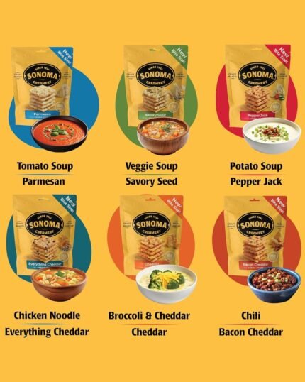 sonoma creamery cheddar crisps pack