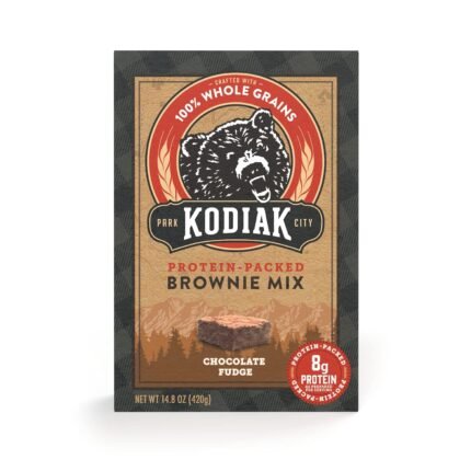 kodiak browni mix chocolate fudge 100% whole grain pack