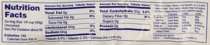 dynasty jasmine rice pack
