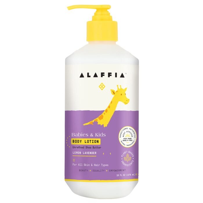 alaffia everyday body lotion babies & kids