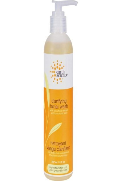 earth science clarifying facial wash