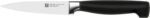 zwilling four paring knife silver black