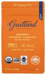 fuittard organic 66% chocolate baking wafers