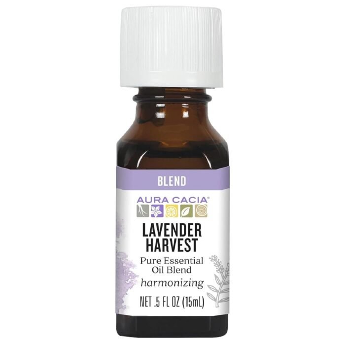 aura cacia lavender harvest essential oil blend