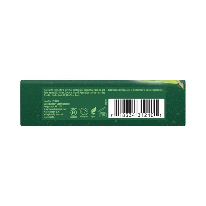 desert essence tea tree cleansing bar soap