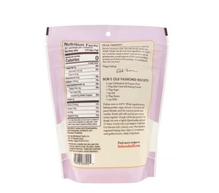 bobs red mill aluminum free baking soda pack