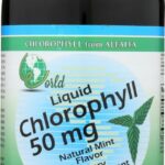 World Organic Chlorophyll Mint Flavor Vitamins, 16 Fl Oz