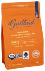 fuittard organic 66% chocolate baking wafers