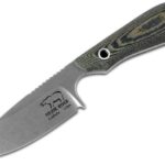 white river model 1 caper natural burlap micarta handle