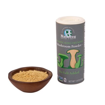 natierra organic king trumpet mushroom powder