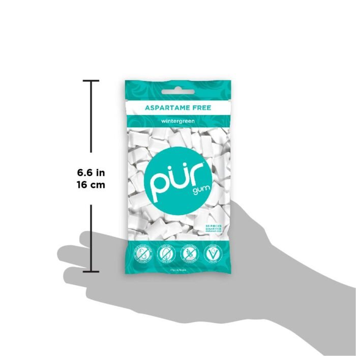 pur gum wintegreen mint pack