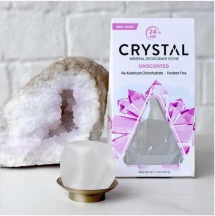crystal body deodorant rock pack