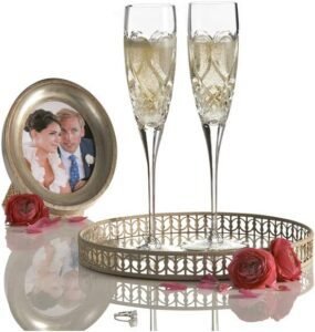 waterford love true love crystal toasting