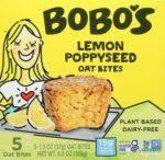 bobos oat bites lemon poppyseed