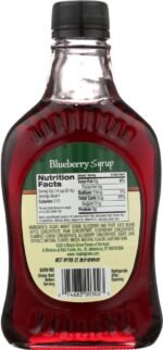 maple grove farms syrup natural blueberry nutrition facts