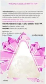 crystal body deodorant rock pack