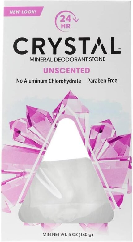 crystal body deodorant rock pack