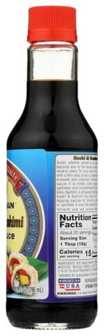 kikkoman soy sauce sushi & sashimi 296ml