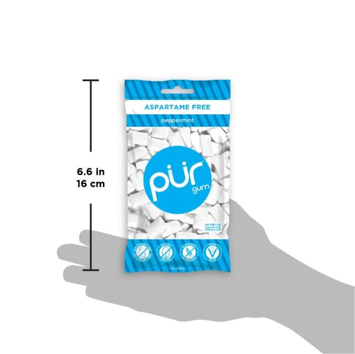 pur gum peppermint