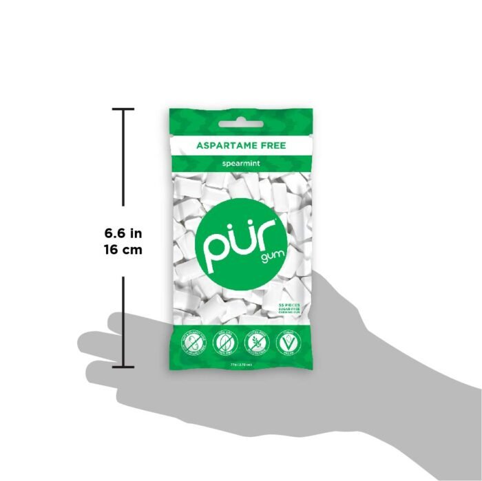 pur gum spearmint pack