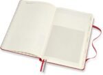 moleskine classic expanded notebook red l 400 pages