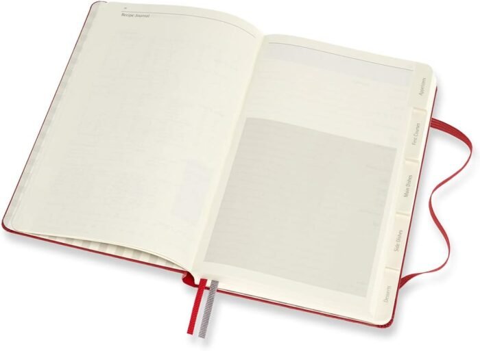 moleskine classic expanded notebook red l 400 pages