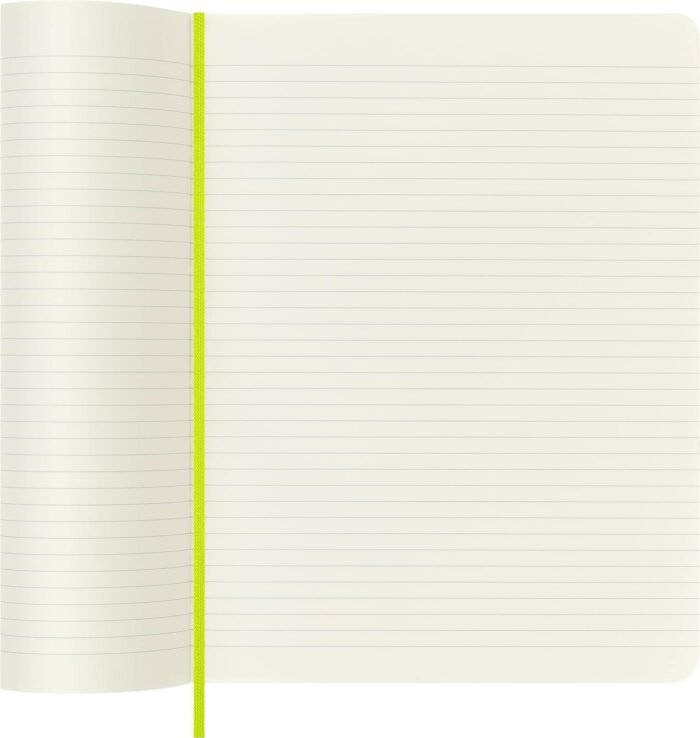 moleskine classic notebook lemon green xl 192 pages