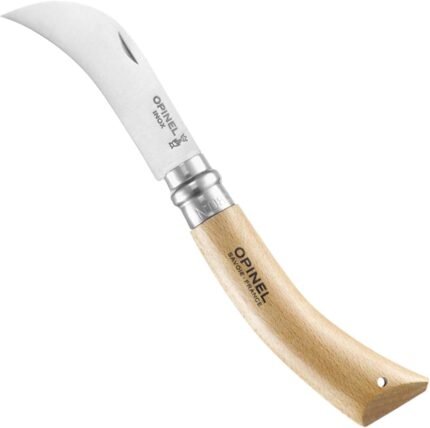 opinel no 8 pruning folding knife stainless steel